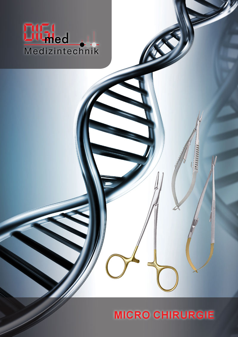 Mikro Instrumente wie Pinzetten, Nadelhalter oder chirurgische Scheren Mikro Instrumente wie Pinzetten, Nadelhalter oder chirurgische Scheren